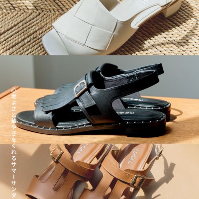 SUMMER SANDALS ⸺ 心地よさと華やぎをくれるサマーサンダル①
